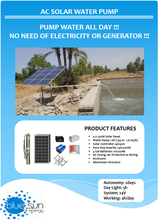 AC Solar Water Pump